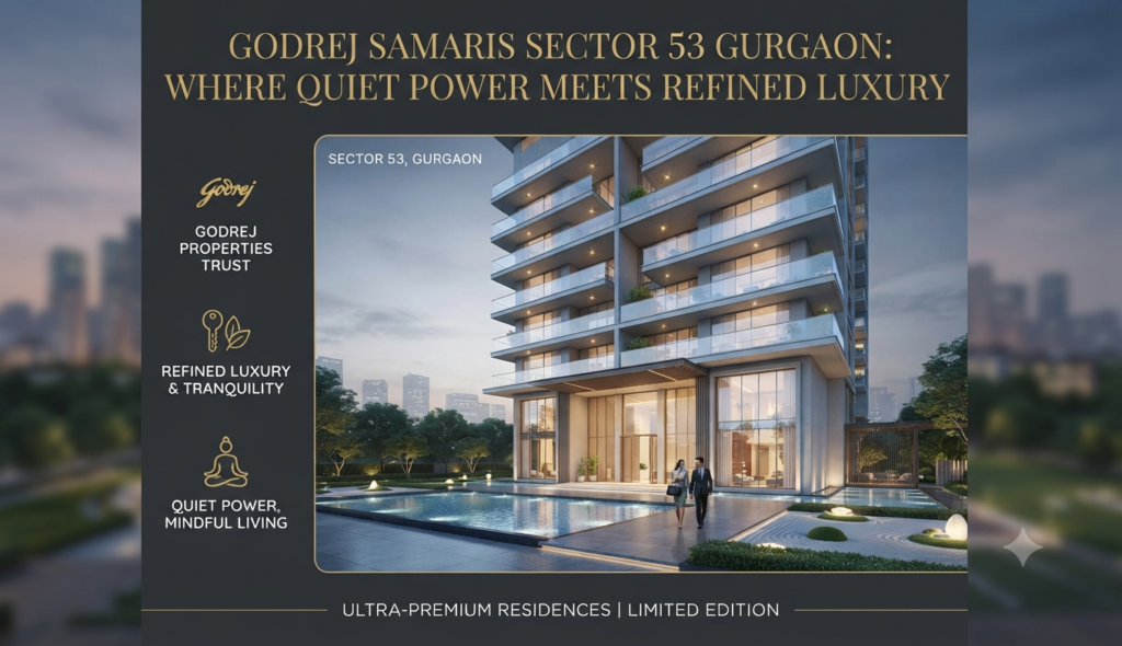 Godrej Samaris Sector 53 Gurgaon: Luxury 3 & 4 BHK