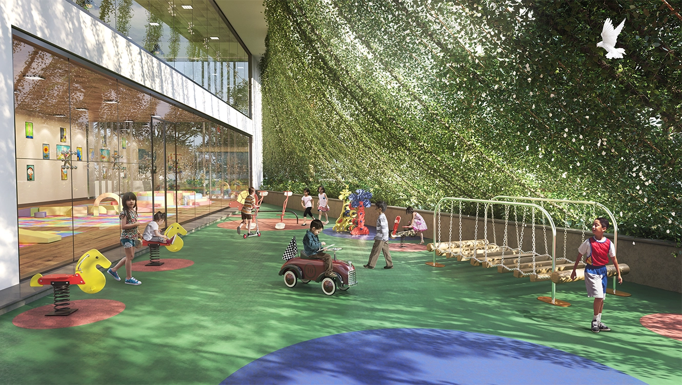 Godrej Air Sector 85 Gurgaon - children's indoor play area