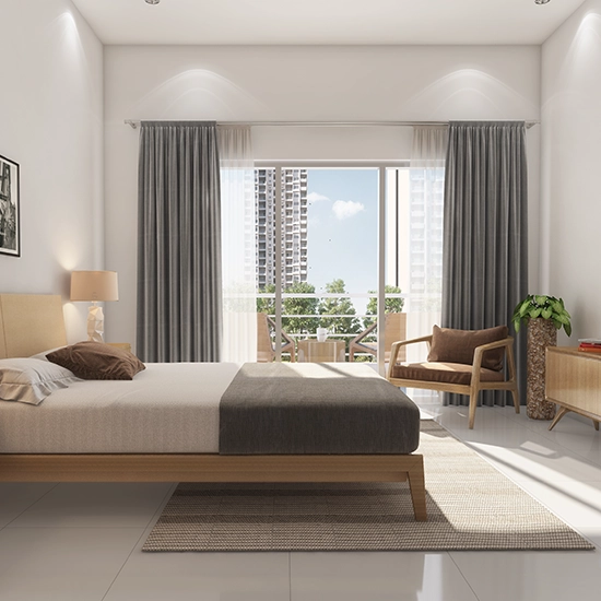 Godrej Air Sector 85 Gurgaon - master bedroom interior