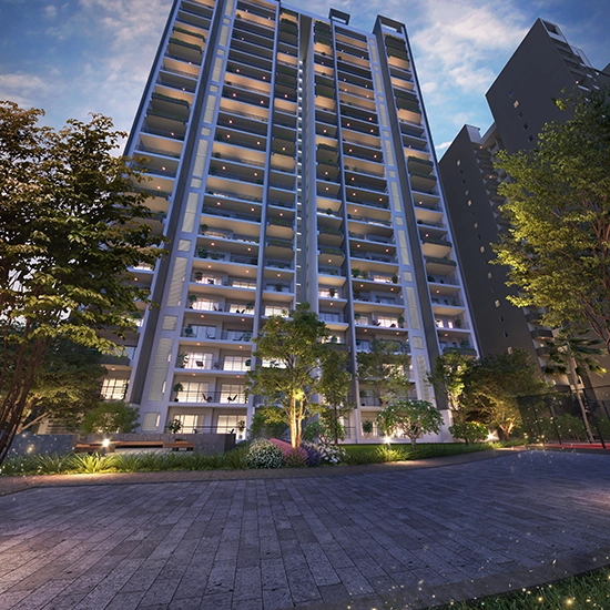 Godrej Air Sector 85 Gurgaon - residential tower exterior