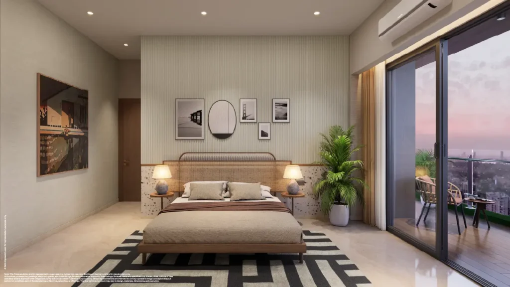 Godrej Altus Vastrapur Ahmedabad - bedroom interior