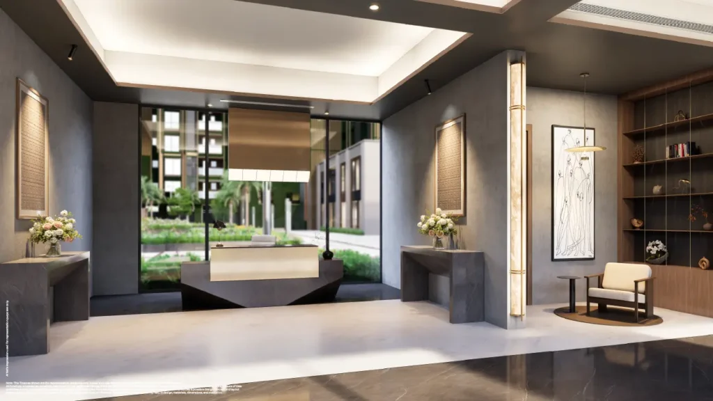 Godrej Altus Vastrapur Ahmedabad - residents lounge and library interior
