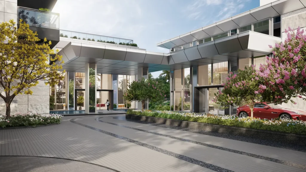 Godrej Miraya Sector 43 Gurgaon - grand arrival entrance
