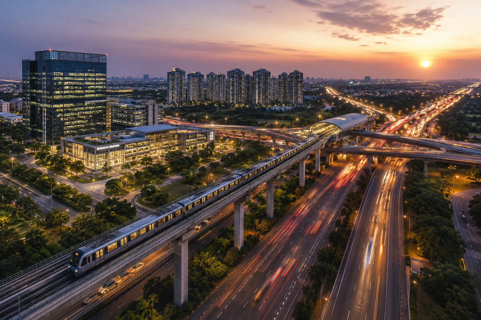 2. Excellent Connectivity Across Delhi NCR