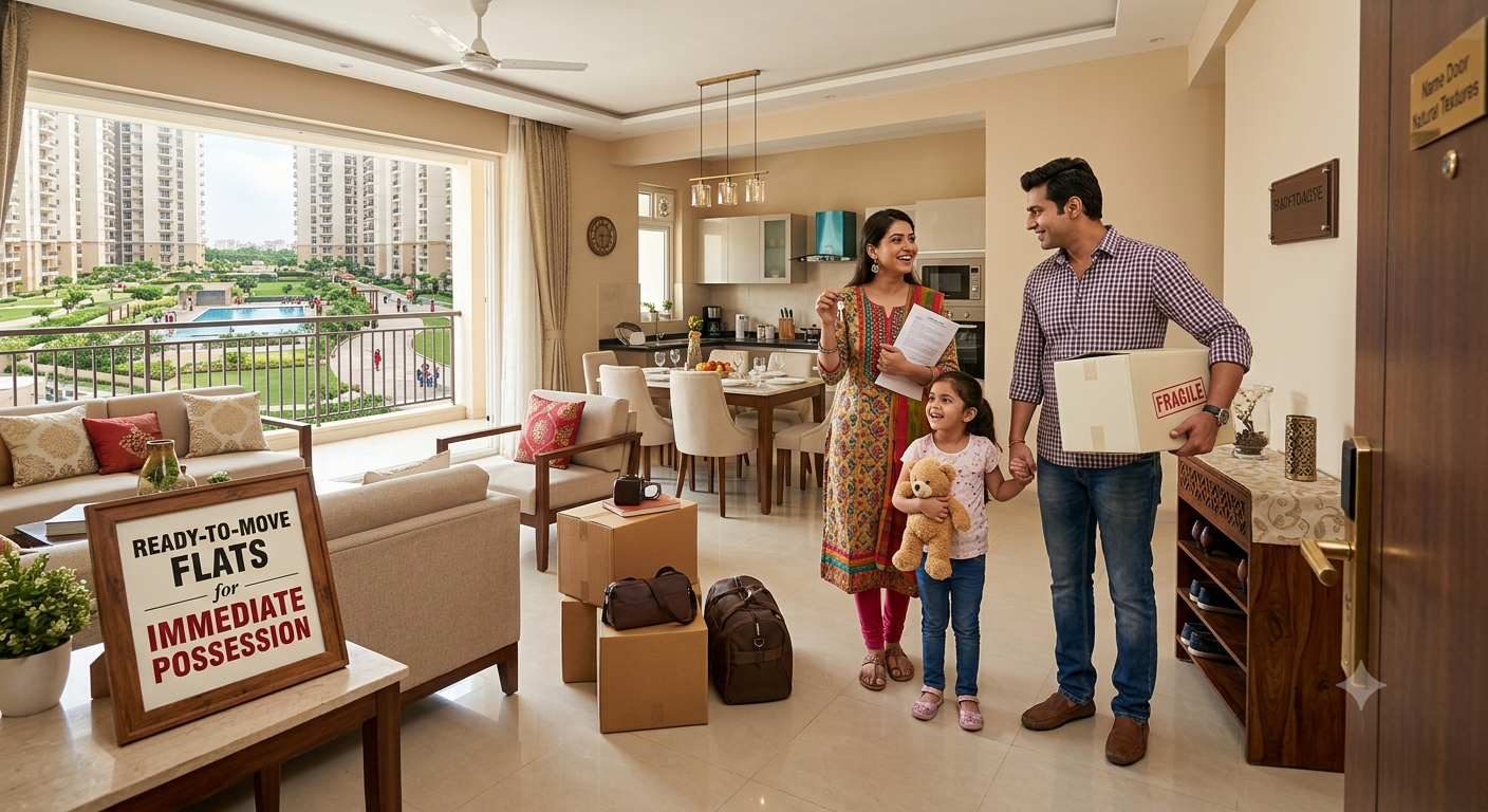 5. Ready-to-Move Flats for Immediate Possession