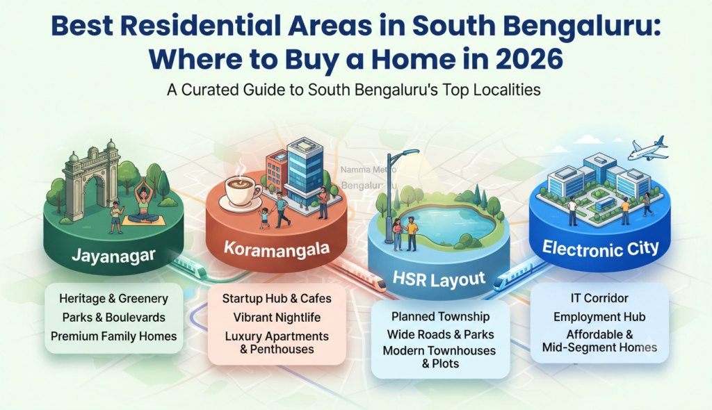 Best Residential Areas in South Bangalore 2026