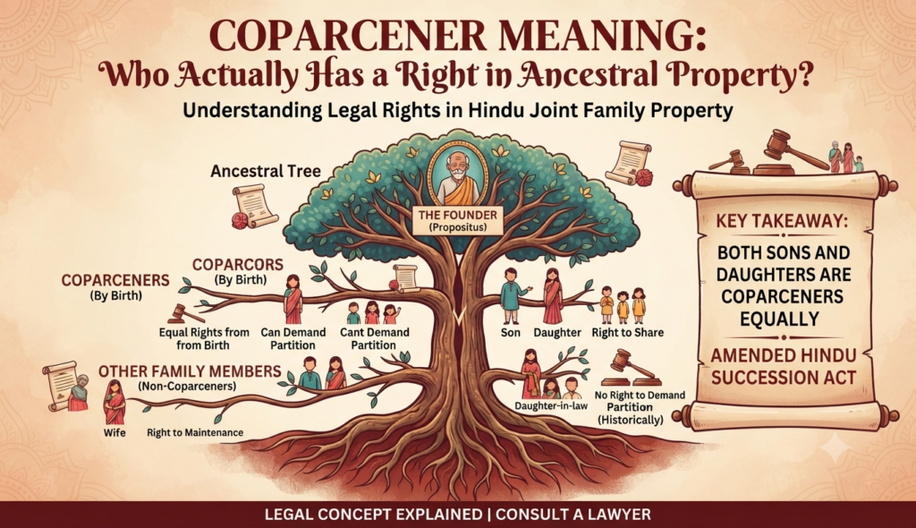 Coparcener Meaning in Property Explained | Godrej