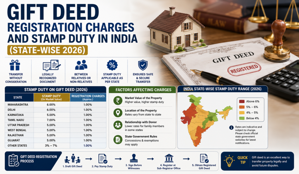 How to Register a Gift Deed for Property: 2026 Guide