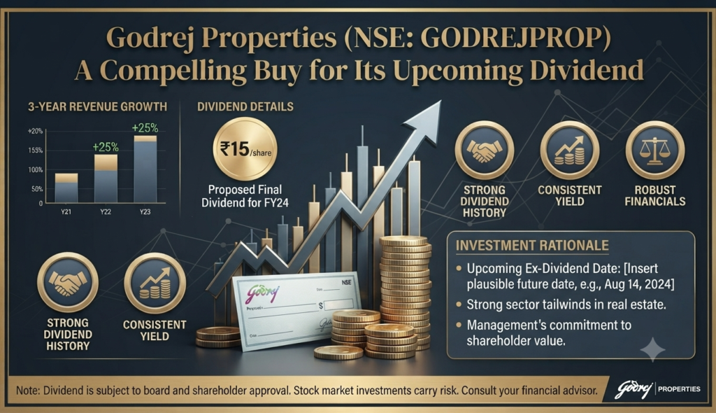 Godrej Properties (NSE: GODREJPROP) Could Be a Buy for Its Upcoming Dividend