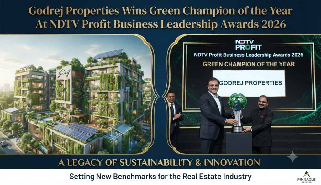 Godrej Properties Wins Green Champion of the Year at NDTV Profit Business Leadership Awards 2026
