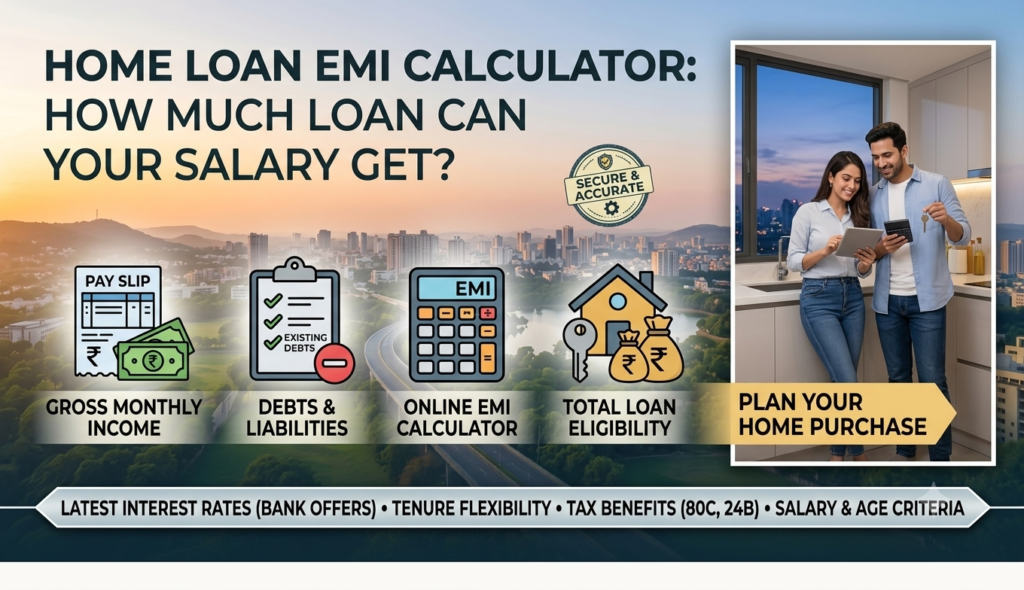 Home Loan EMI Calculator: Loan on Your Salary