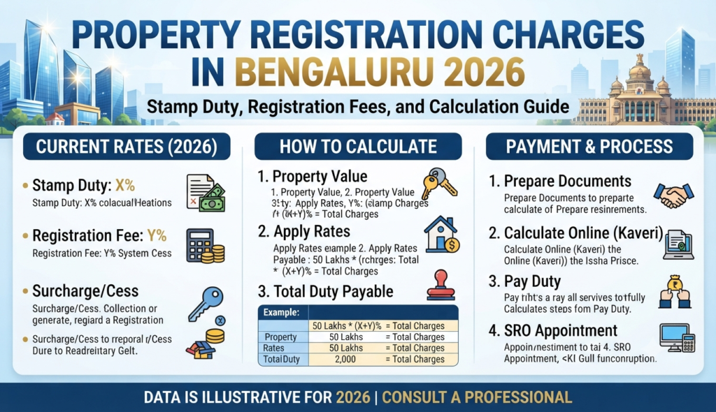 Property Registration Charges in Bangalore 2026