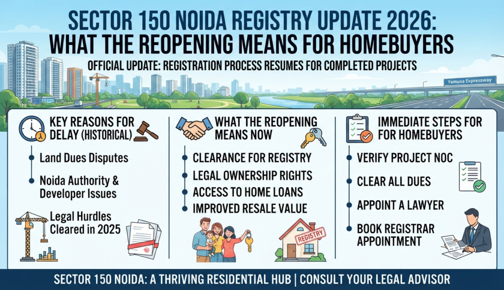 Sector 150 Noida Registry Update 2026 — Buyer's Guide