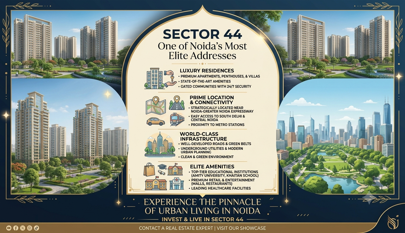 Posh Localities in Noida Sector 44