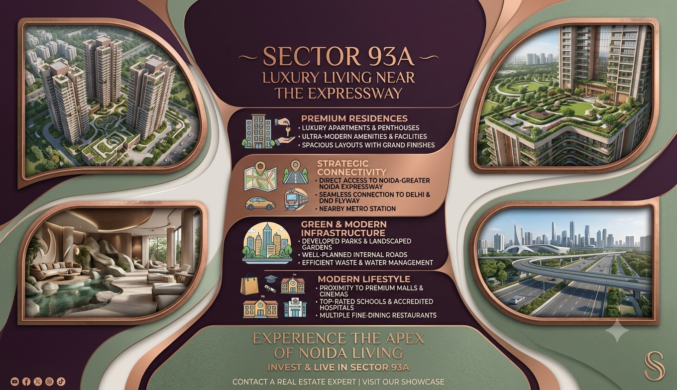 Posh Localities in Noida Sector 93A