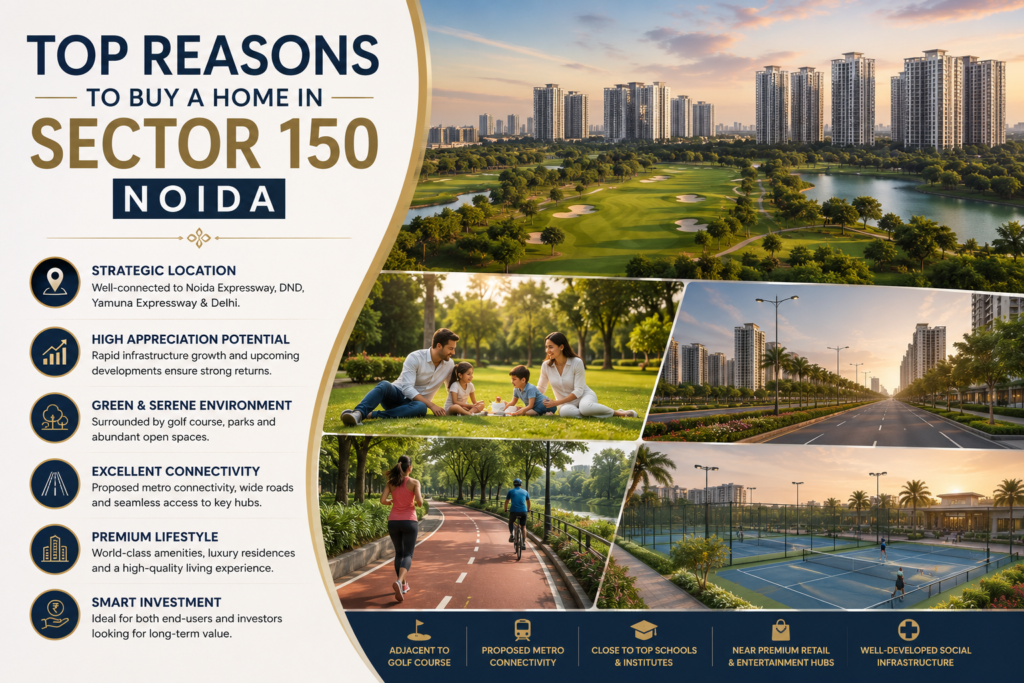 Top Reasons to Buy a Home in Sector 150 Noida