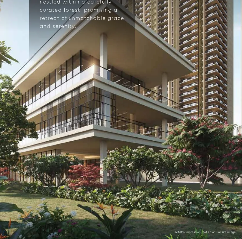 Godrej Aristocrat Sector 49 Gurgaon - clubhouse building elevation