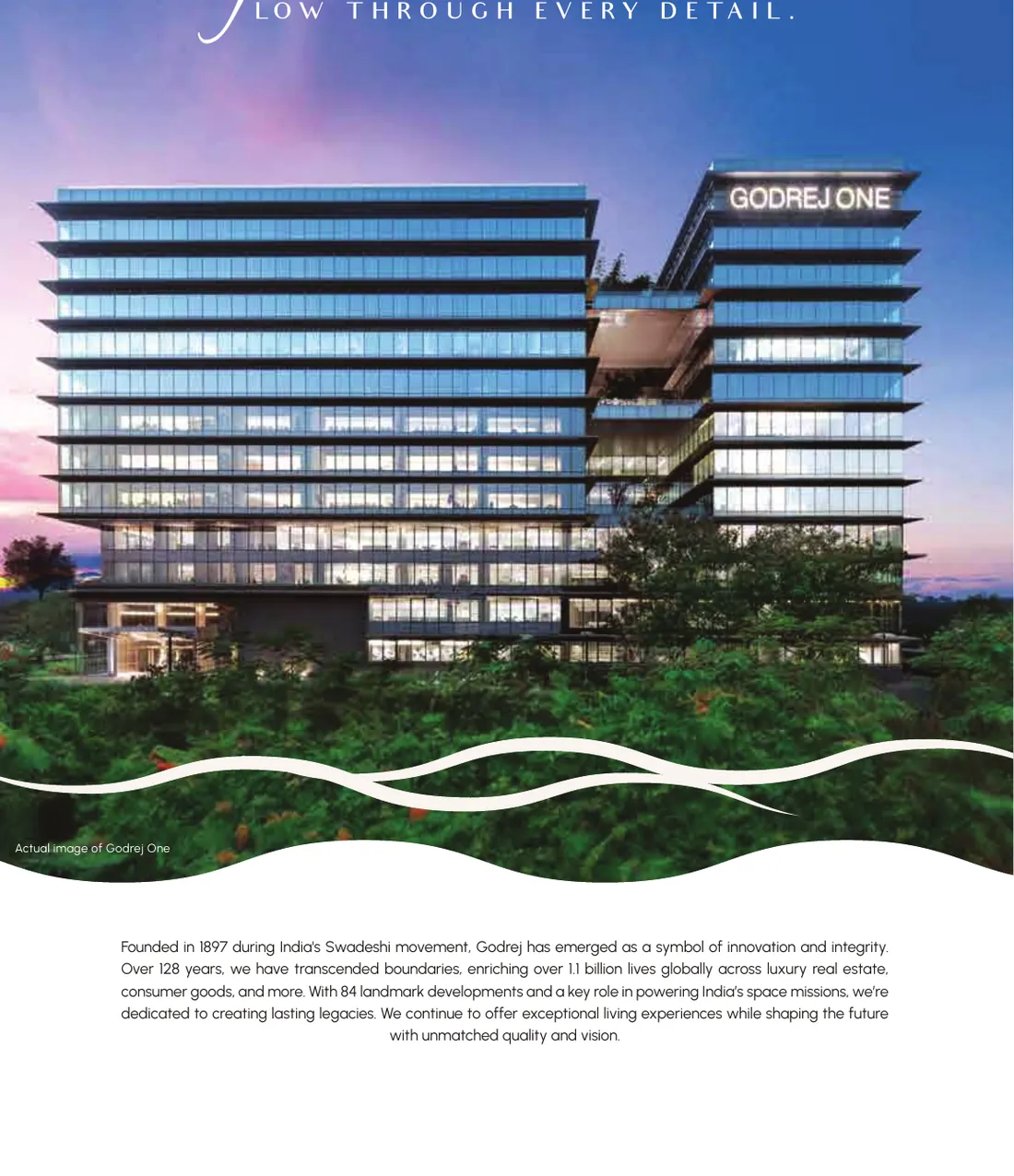 Godrej Riverine Sector 44 Noida - residential tower elevation