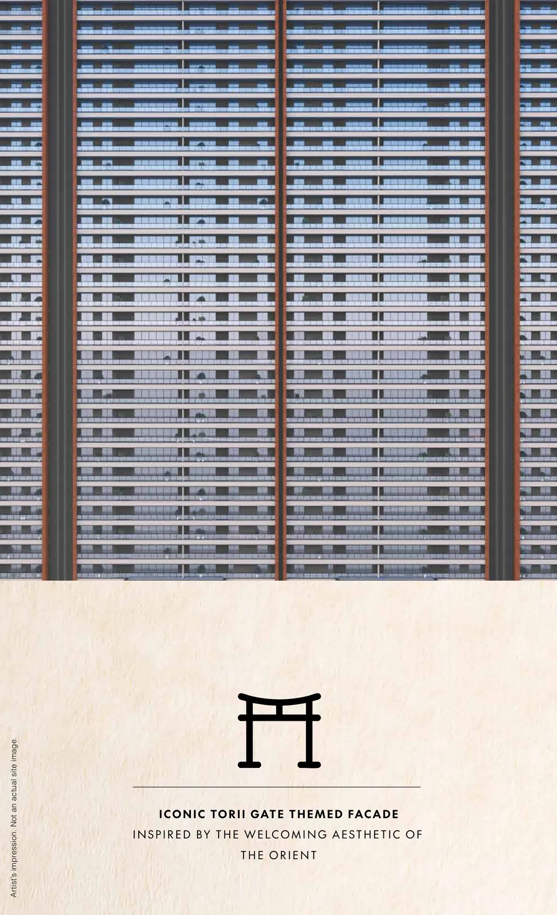 Godrej Sora Sector 53 Gurgaon - tower facade detail