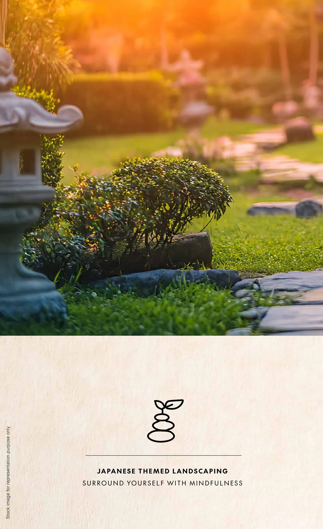 Godrej Sora Sector 53 Gurgaon - landscaped garden at golden hour