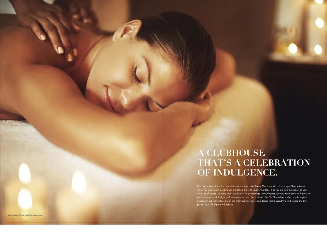 Godrej South Estate Okhla Delhi - spa and wellness lifestyle image